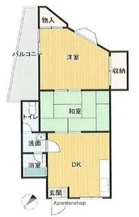 リバーヒルズⅢ【701号室】の間取り