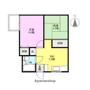 サンメゾン橋本五番館【11307号室】の間取り