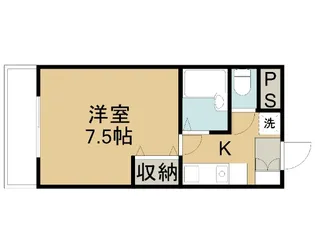 ブルーロジンジュ【2階】の間取り