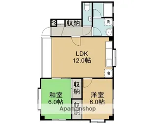 イースト・ハイツ【202号室】の間取り