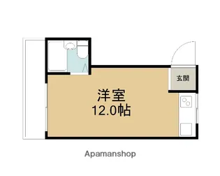 カーム松並【201号室】の間取り