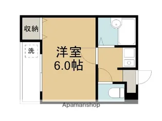 エクス アン【2階】の間取り