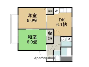 オリジナル861【101号室】の間取り