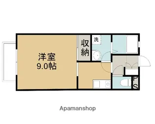 サニーパレス【202号室】の間取り