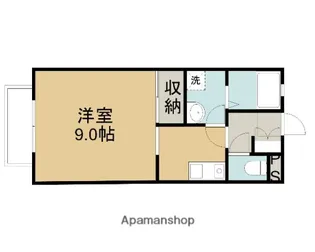サニーパレス【2階】の間取り