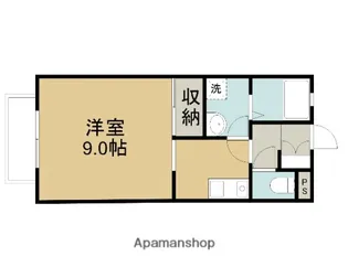サニーパレス【2階】の間取り