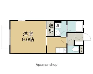 サニーパレス【1階】の間取り