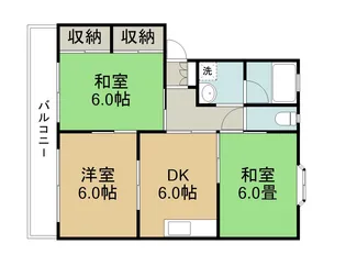 みほハイツ【2階】の間取り