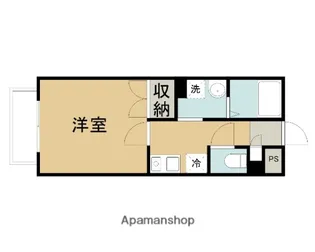 フリークスC【2階】の間取り