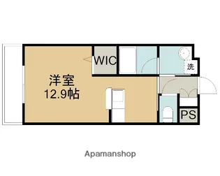 サンテラス安長【105号室】の間取り
