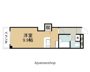 サザンセレスト【202号室】の間取り