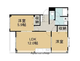 グレイス101【102号室】の間取り