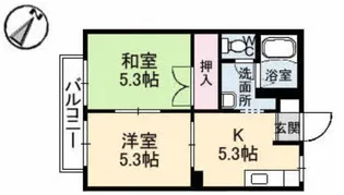 グラナーテU【202号室】の間取り