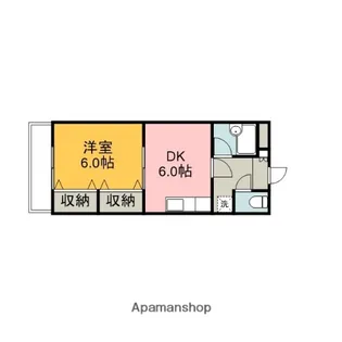 サンフラワー【2階】の間取り