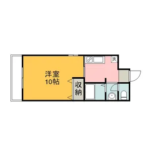 ランドヒルズ【2階】の間取り