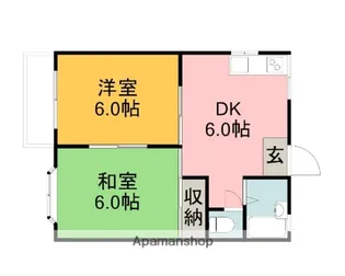 ワイワイハウス【1階】の間取り