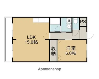 コスモシティー【103号室】の間取り