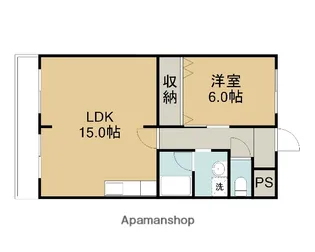 コスモシティー【302号室】の間取り