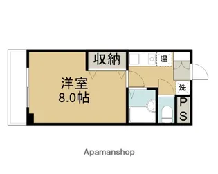 コスモス桂木【1階】の間取り
