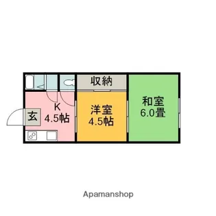 メゾン ド ポレールⅡ【2階】の間取り