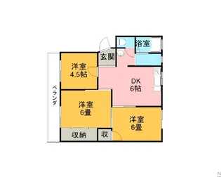 前川マンション【2階】の間取り