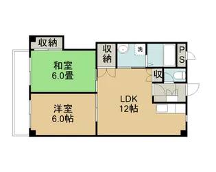 アイシス【3階】の間取り