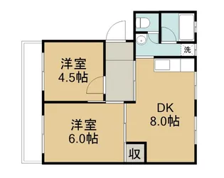 ふそうマンション天神【3階】の間取り