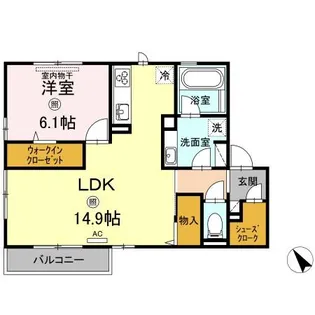 風雅 参【2階】の間取り