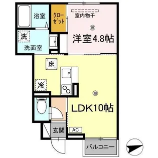 ENNE【1階】の間取り