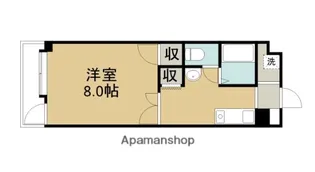 スカイマンション永楽【10階】の間取り