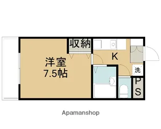 ブルーロジンジュ【101号室】の間取り