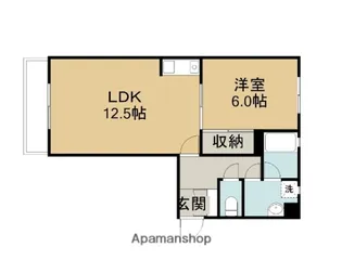 メゾン ド ポレールⅢ【4階】の間取り