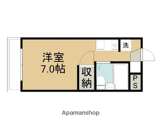 さくらマンション【208号室】の間取り