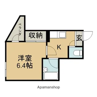 カーサビアンカ【306号室】の間取り