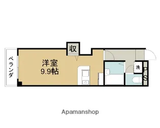 サザンセレスト【4階】の間取り