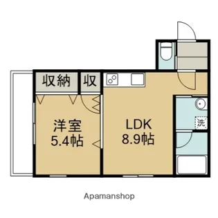 アイリスコート【305号室】の間取り