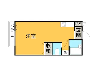 コーポフレンドリー7【201号室】の間取り