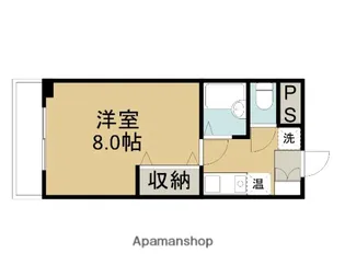 コスモス桂木【1階】の間取り