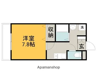 三和マンション【402号室】の間取り