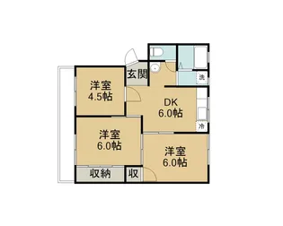 前川マンション【202号室】の間取り