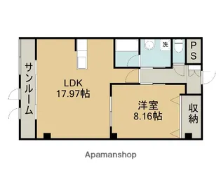 ステラガーデン【202号室】の間取り