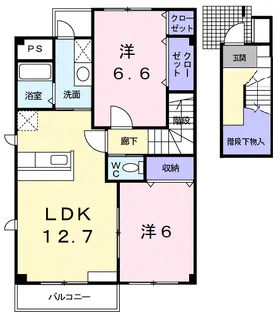 アルトピアーノ【2階】の間取り
