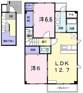 アルトピアーノ【2階】の間取り