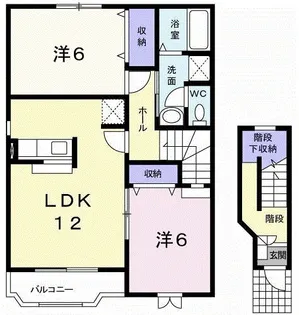 アネーロ【2階】の間取り