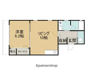メゾン・ド・ポレールⅣ【204号室】の間取り
