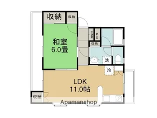 ハイツエステートⅥ【2階】の間取り