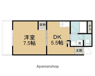 K’SB吉成【303号室】の間取り