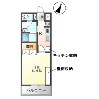 ベアバレー【1階】の間取り