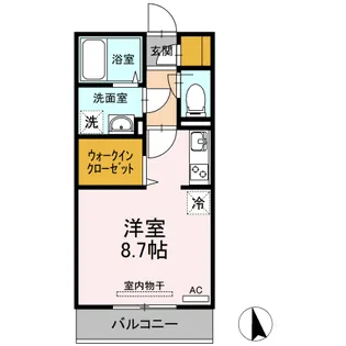 ハーベスト【3階】の間取り