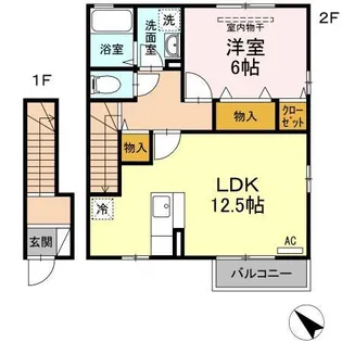 セレッソ【2階】の間取り